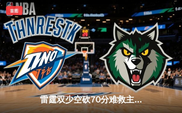 雷霆双少空砍70分难救主，勇士加时逆转夺赛点